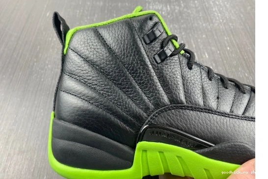 GREEN AJ12 BLACK Jordan 12 DOF FLIGHT 0419